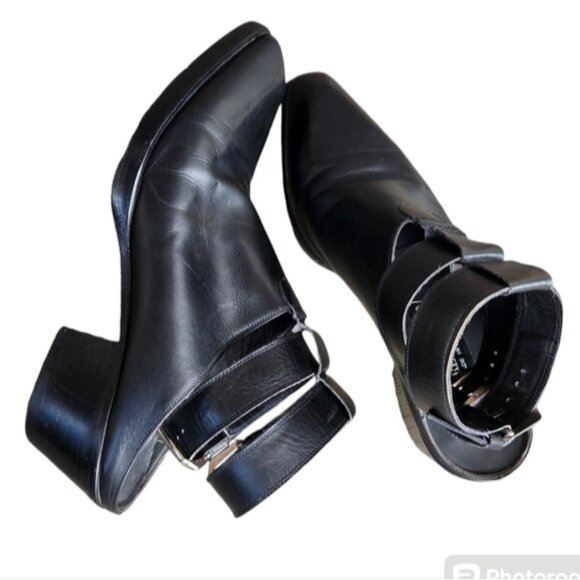 Cesare Paciotti leather slip-on shoes size 38.5 EU black - Picture 4 of 9